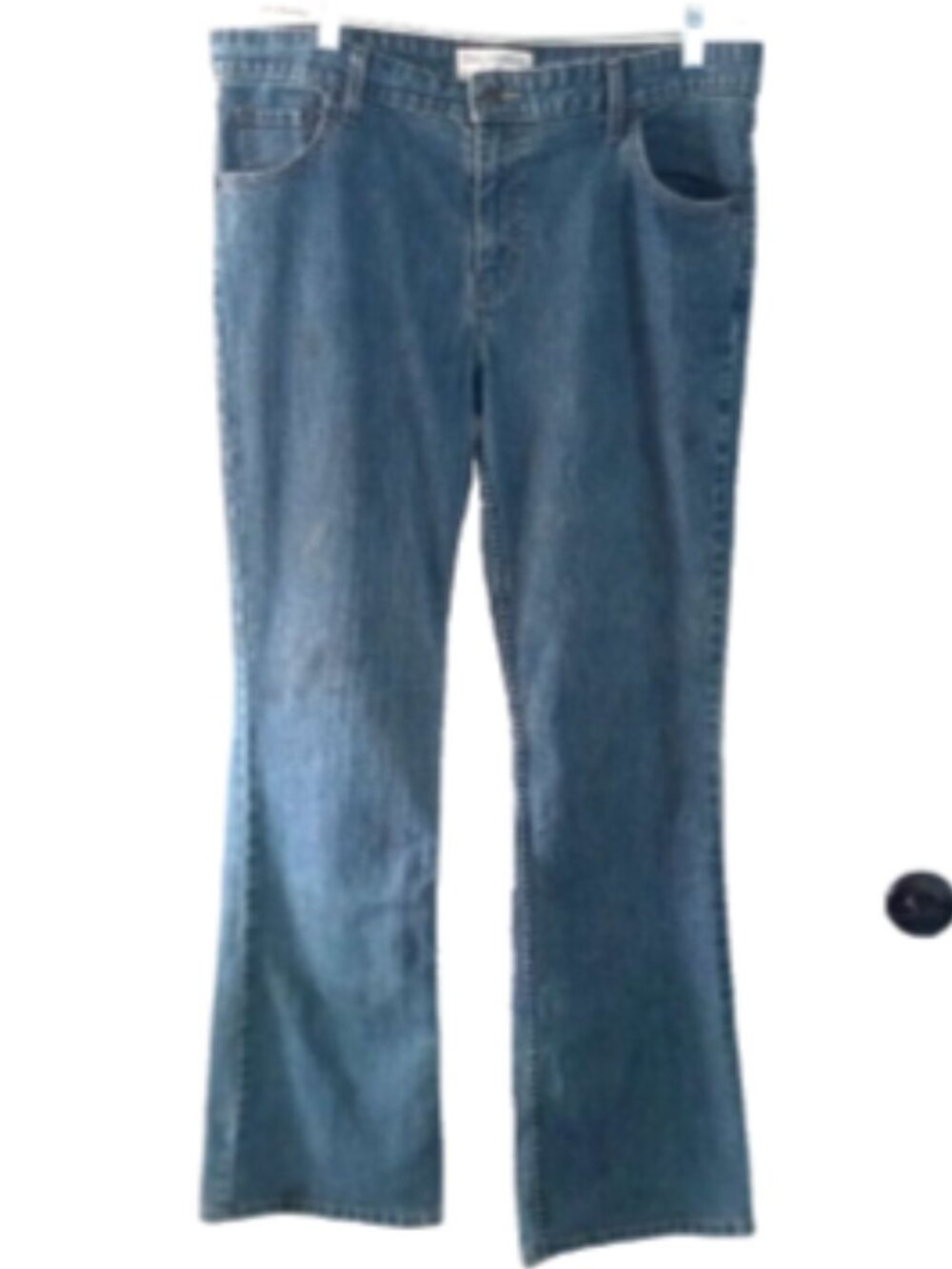 Levi Strauss Signature Women’s Jeans Sz 14 Mid Rise Bootcut Stretch Medium Wash